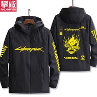Cyberpunk 2077 Edge Walker Anime Hooded Top - Unisex Autumn Winter Jacket