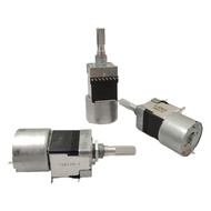 Potentiometer Resistance Volume Knob Adjustment Knob RK168 Motor Potentiometer Dual B50K100K * 2 Axi