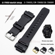Replacement Resin Watch Band for G-7900SL/GW-7900B/GR-7900NV - Men's Durable Strap for G7900 Series