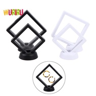 [Eighth] 3D Floating Picture Frame Box Jewelry Display Stand Pendant Presentation Case [Preferred]