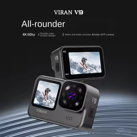 NEW V9 4K WiFi Anti-shake Action Camera Go With Remote Control Screen Waterproof Sport Camera pro dr