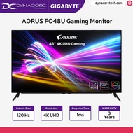 【24-Hr Delivery】Gigabyte AORUS FO48U 48" 4K OLED Gaming Monitor, 3840x2160 , 120 Hz Refresh Rate, 1ms Response Time