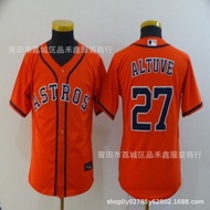 Children's Wear Astros Houston Spaceman Jersey No. 27 Altuve Sports Baseball Uniform