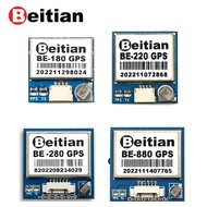 Beitian BE-180 BE-220 BE-280 BE-880 3.0V-5.0V TTL level GNSS Module GPS GLONASS Dual GPS Module Antenna Built in FLASH