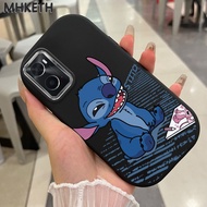MHKETH Case For OPPO A36 A76 A96 Cartoon Embroidered Phone