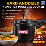 Hard Anodized Pressure Cooker 3.5 Ltr  / 5.5 Ltr Non Stick Fast Cooking  Pressure Cooker