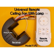 Ready Stock Alpha, Cosa, Sapphire, Rubine. Universal Ceiling Fan AC PCB Board With Lamp. Remote Cont