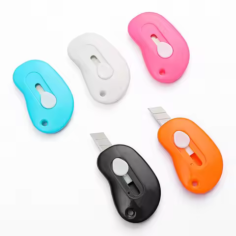 5Pcs Minimalist Small Art Knife Portable Mini Art Knife Office Cutting Paper Opening Envelope Art Kn