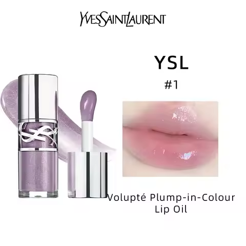 Yves Saint Laurent YSL Volupté Loveshine Plumping Lip Oil - #1 - 6ml - Original Women's Makeup Cosme
