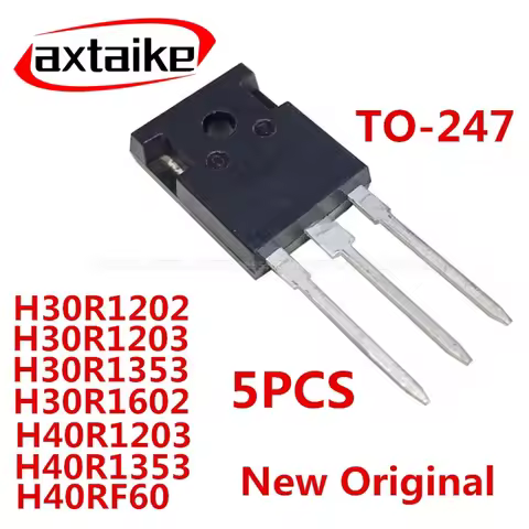 1/5PCS H30R H40R H30R H30R1202 H30R1203 H30R1353 H30R1602 H40R1203 H40R1353 H40RF60 TO-247 DIP Induc