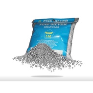 Silver granules Pure Silver 99.99% Silver Granule ANTAM souvenir material for crafts, accessories & 
