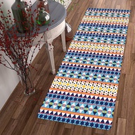 Bohemian Geometrical Pattern Rectangle Kitchen Runner Rugs Bathroom Rug Laundry Room Rug Home Decor