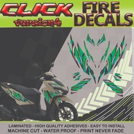 HONDA CLICK V4 VARIO DECALS STICKER / HONDA CLICK STICKER DECALS