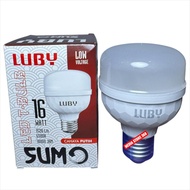 LUBY SUMO 16 Watt LED Lamp / T-BULB Low Voltage LED BULB 6500K 1520Lm with SNI Warranty