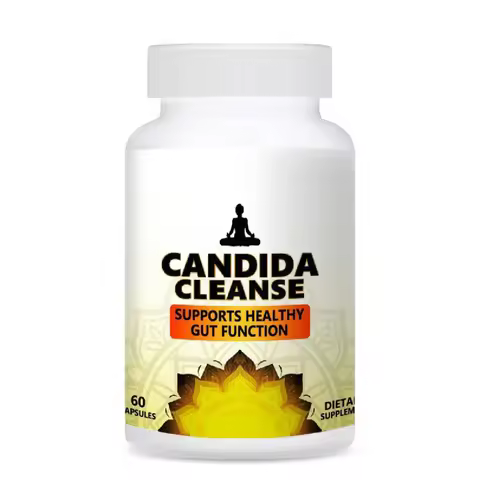 Candida Cleanse Gut Colon Support for Men Women - Natural Herbs for Intestinal Detox - Oregano Leaf,