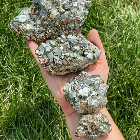 Big Rare Gold Pyrite Rough StoneMineral Pyrite Cluster , Natural Pyrite , Fool’s Gold , Specimen , C