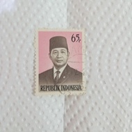 Perangko kuno Rp 65 Soeharto