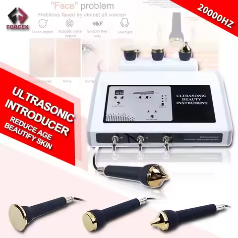 2025 The New Portable Ultrasound Machine 1 MHZ & 3 MHZ Therapy Skin Care Ltrasonic Facial Machine An