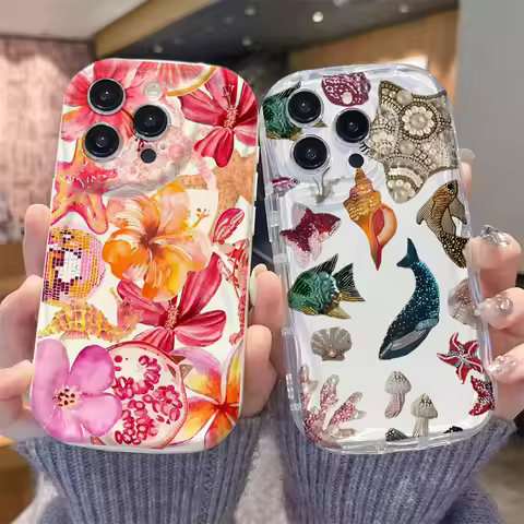 Ocean Elements Case For Huawei Honor X9C X9D X7D X9B X8C X8A X8B X7B X6A X6C X5C X6B X7A X5B X8 X5 P