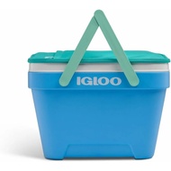 Igloo Picnic Basket Cooler 23L 25QT Hard Cooler THERMECOOL Insulated Holds 36 Cans Portable