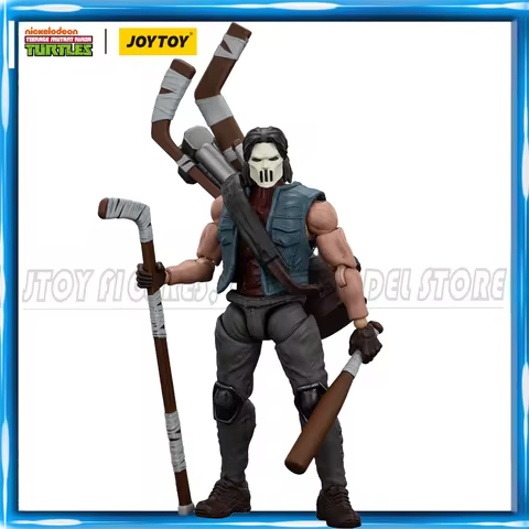 [Available in Asia] JOYTOY 1/18 Action Figures TMNT Ninja Turtles Casey Jones Anime Figures Toys Mod