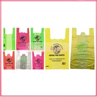 Oxo-biodegradable Plastic Bag/Singlet Bag/Beg Plastik - Multiple Sizes (40-60pcs)