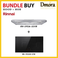 RINNAI BUNDLE BUY: RH-S95A-SSVR + RB-7032H (Black)