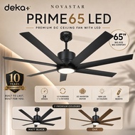 Deka + Prime 65LED 65" DC motor Remote Ceiling fan / Kipas siling Besar