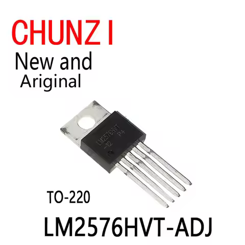 5pcs New and Original LM2576 LM2576HV-ADJ LM2576-ADJ Regulators TO-220 LM2576HVT-ADJ