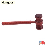 KKINGDOM Auction Prop Wooden Student Company Court Courtroom Gavel