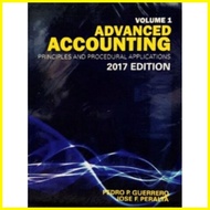 【hot sale】 Slightly damage Advanced Accounting Volume 1 2017 edition by Guerrero
