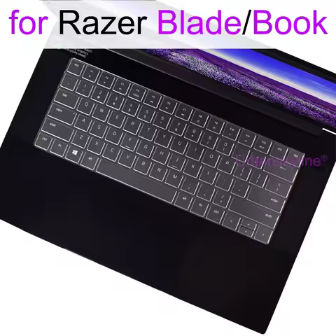Keyboard Cover for Razer Blade 14 15 16 17 Pro 18 Stealth Book 13 2024 2023 2021 2020 2019 TPU Prote