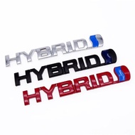 3D For Toyota HYBRID Car Logo Stickers Refitting Metal Emblem Badge Decal Auto Accessories Prius Cam