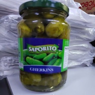 Saporito Gherkins 670g