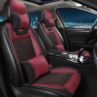 Wooden Beads Car Seat Cushion Summer Cool Cushion BMW 5 Series X1X3X5X6 A6LA4LQ5 Bodhi Child Car Sea