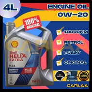 ORIGINAL ENGINE OIL SHELL HELIX【HX8 SP 0W-20】FULLY SYNTHETIC TOYOTA NISSAN PROTON PERODUA
