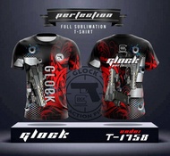 NEW GLOCK 3D MAN SHIRT Fully sublimated 3D T Shirt Style16