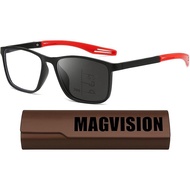 Mag Vision Glasses 2.0,Magvision Glasses for Women & Men,Mag Vision Intelligent Zoom Anti Blue Light