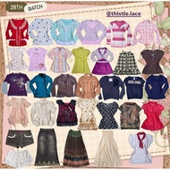 Batch 28 田 thistle.lace sawako morikei fairycore jfashion vintage streetwear shoujo gruge emo y2k ou