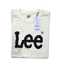 LEE  เสื้อยืดสีครีมผู้ชาย ผ้านุ่มใส่สบาย ของแท้จากShop 100%
