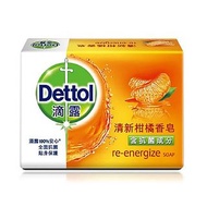 滴露Dettol-清新柑橘香皂 抗菌保護配方 100g 3入一組