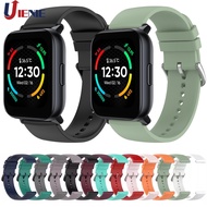 20mm Silicone Watchband for Realme TechLife Watch S100 Strap Sport Bracelet Replacement Watch Band Wristband