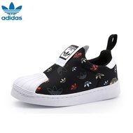 Adidas Kids Originals Superstar 360 C Black GX1868 Preschool Shoes 100% Original
