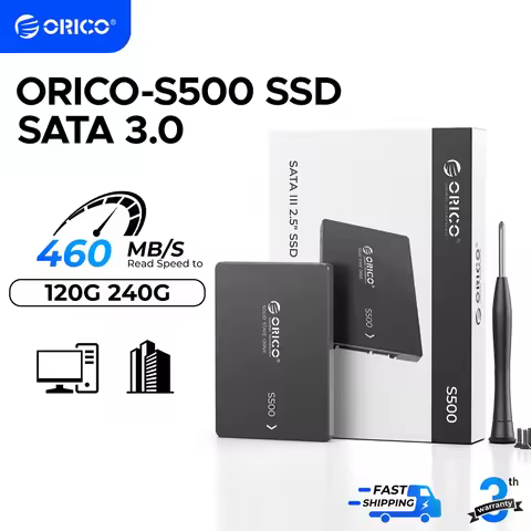 ORICO 1TB SATA SSD 2.5 Inch Internal Solid State Drive, Read Speed up to 500MB/s, SATA III 6Gbps for