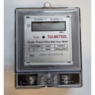KWH METER SINGLE PHASE ELECTRONIC 3P 60A / 100A KWH KILOWATT DIGITAL ELECTRONIC METER