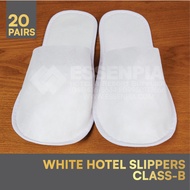 20 PAIRS CLASS B Hotel Non-Woven Fabric Disposable Slipper