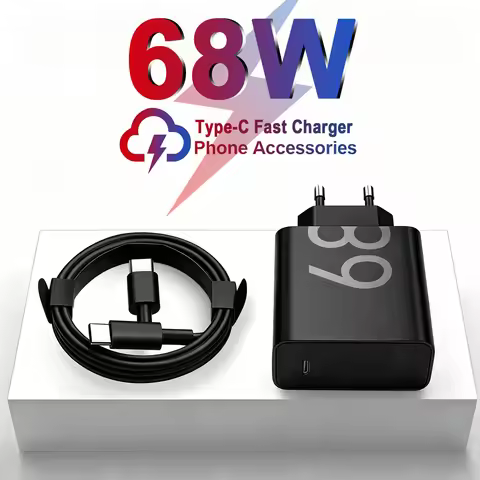 PD 68W Original For Motorola Charger USB C Fast Charge Cable For Motorola Phone Adapter Fast Chargin