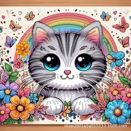 Diamond painting diamond painting diamond painting Pattern 5D Special-Shaped Stickers Dot diamond De