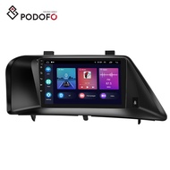 Podofo 9'' 2Din Car Radio Frame Carplay Android Auto GPS RDS HIFI WIFI BT with AHD Camera For Lexus 