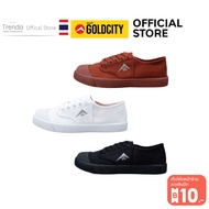 Gold City Gc Student Shoes Model Fc001 (Eeach) Men Women Sports Brown White Black